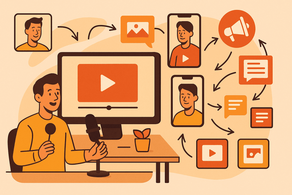 Repurposing treści: jak z jednego materiału zrobić 30 dni contentu bez wypalenia